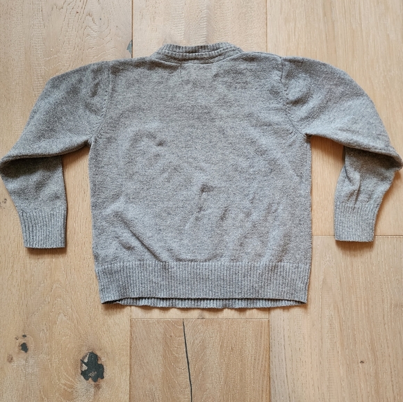 Kids Cotton and Cashmere V Neck Sweater Size 2T - Picture 3 of 6